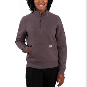Carhartt Women's 105657 Women's Relaxed Fit Midweight Half-Zip Sweatshirt